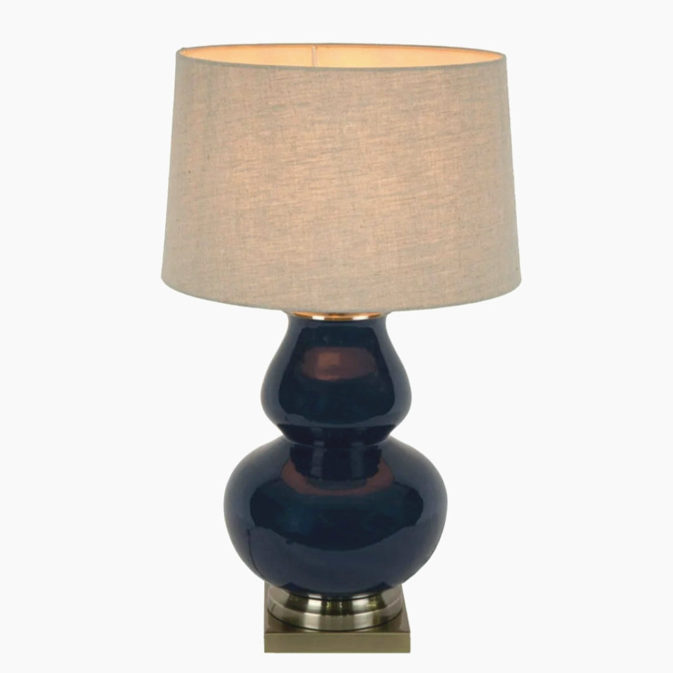 Matisse Midnight Blue table lamp base
