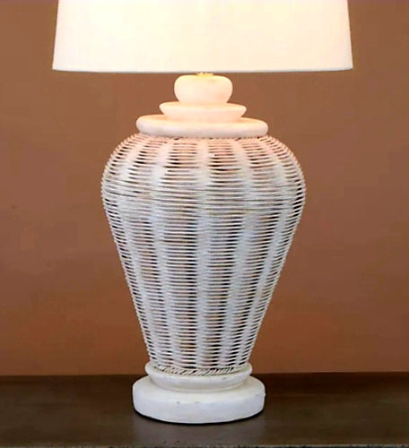 Zimbali Rattan table lamp base