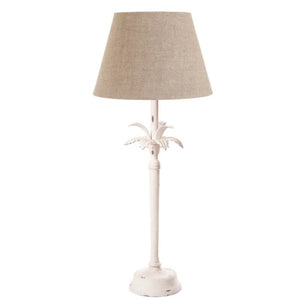 Casablanca White table lamp base